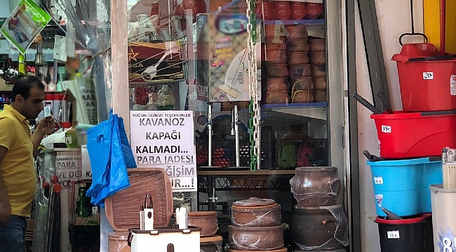 Kavanoz kapakları  karaborsaya düştü