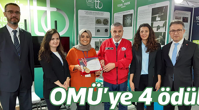 OMÜ'ye 4 ödül