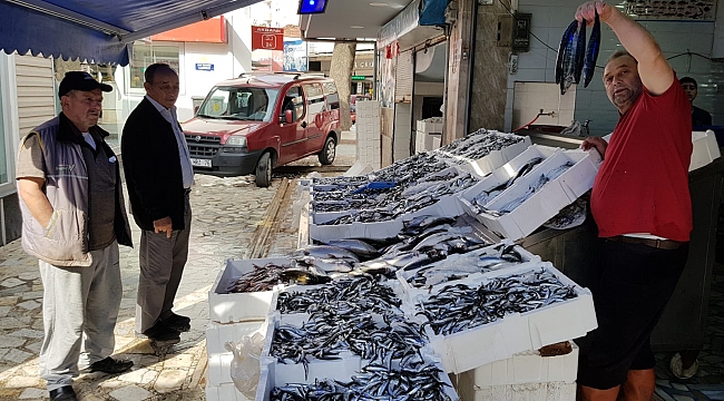 Bafra’da balık  tezgahları coştu