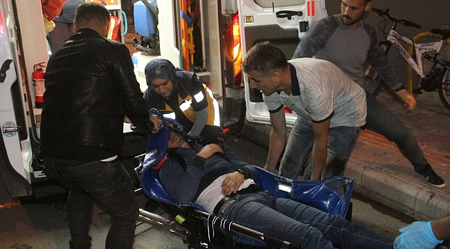 Bafra'da silahlı kavga