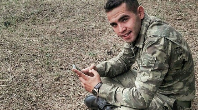 Bafralı asker ağır yaralandı