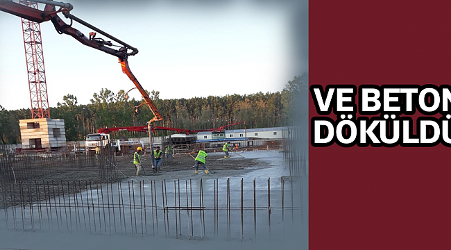 ÇARŞAMBA OVASI’NA BETON DÖKÜLDÜ, TEPKİLER BÜYÜK