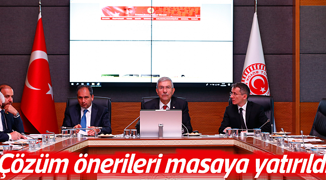 Çözüm önerileri masaya yatırıldı