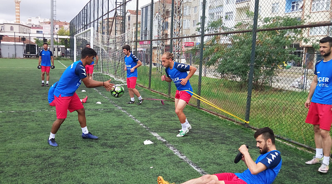 Hacinabispor sıkı hazırlanıyor