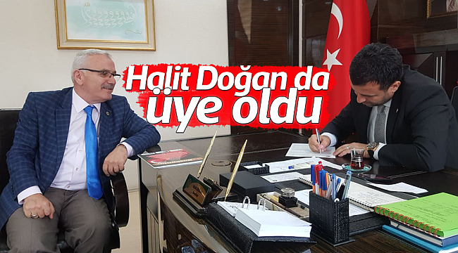 Halit Doğan da üye oldu