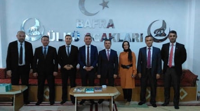 Kuruoğlu'ndan Bafra Ülkü Ocakları'na ziyaret
