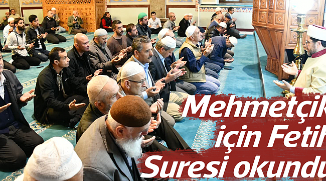 Mehmetçik için Fetih Suresi okundu