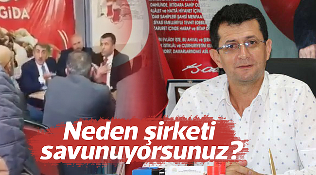 Neden şirketi savunuyorsunuz?