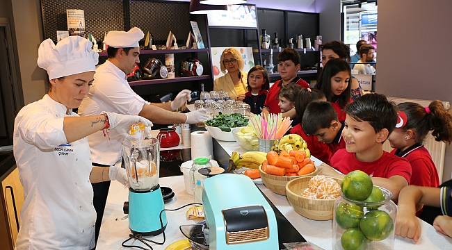 ‘Şampiyonlar Gibi’  beslenmeyi öğrettiler