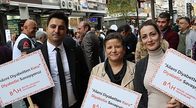 Büyük Anadolu’dan diyabet farkındalığı