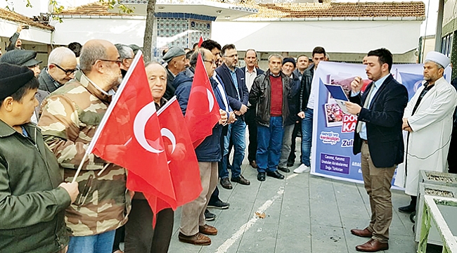 Alaçam’da gıyabi cenaze namazı