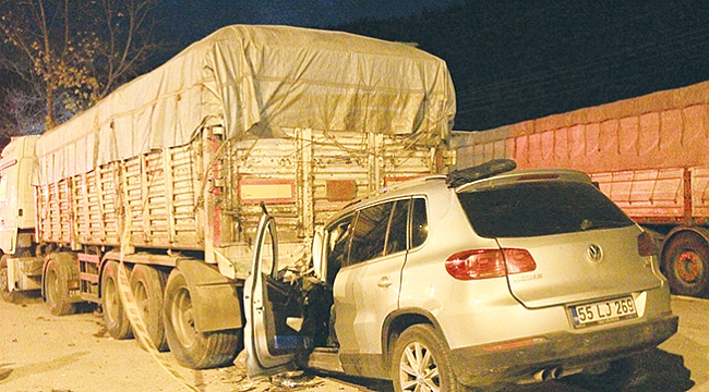 Tırın altında feci ölüm