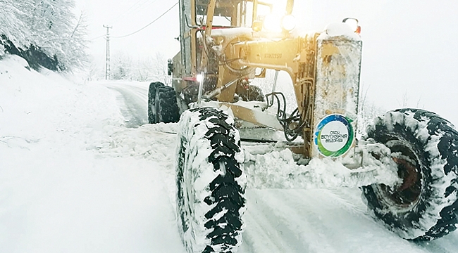 43 MAHALLE YOLU ULAŞIMA AÇILDI