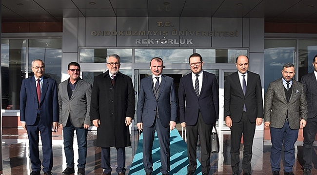 Bakan Yardımcısı Birinci  mezun olduğu OMÜ’de