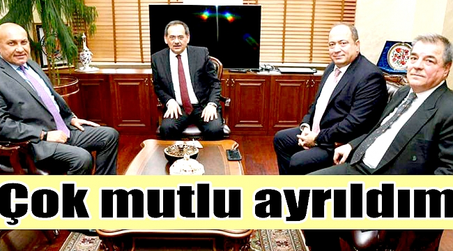 Çok mutlu ayrıldım 