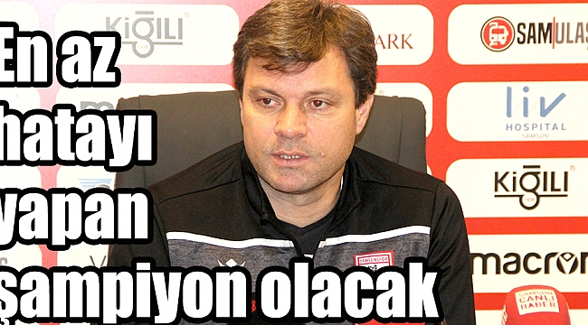 En az hatayı yapan şampiyon olacak