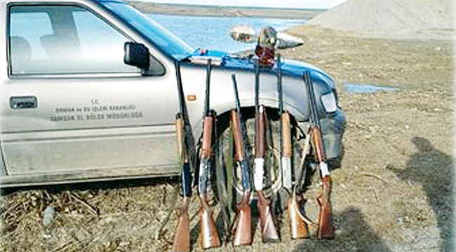 Kaçak avcılara ceza yağdı