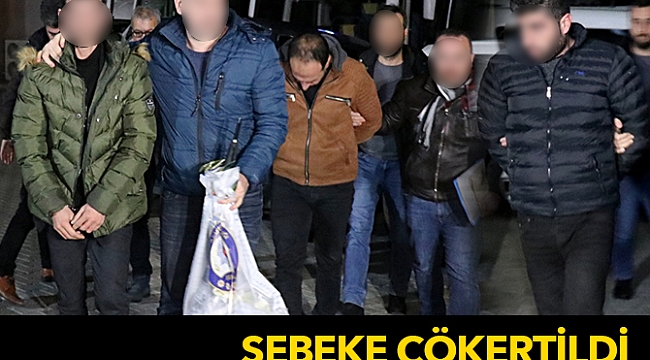 ŞEBEKE ÇÖKERTİLDİ