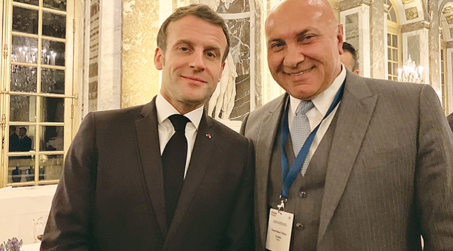 Yıldırım, Macron’la buluştu