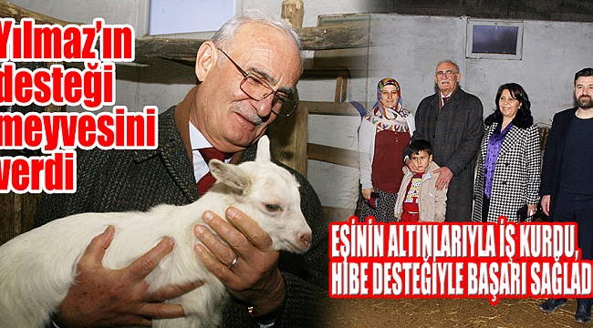 Yılmaz’ın desteği meyvesini verdi