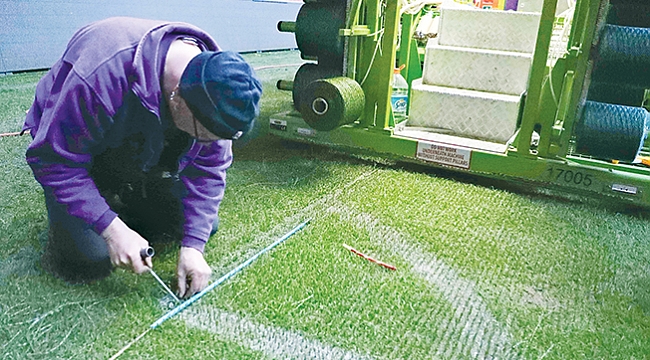 Zemin iki hafta içinde bitecek