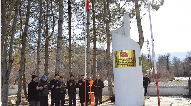 1. Dünya Savaşı’nda şehit edilen askerler anıldı