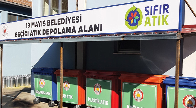 19 Mayıs Belediyesi’ne ‘Sıfır Atık Belgesi’