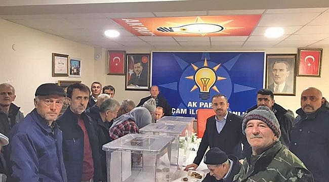 AK Parti Alaçam’da delegelerini seçti