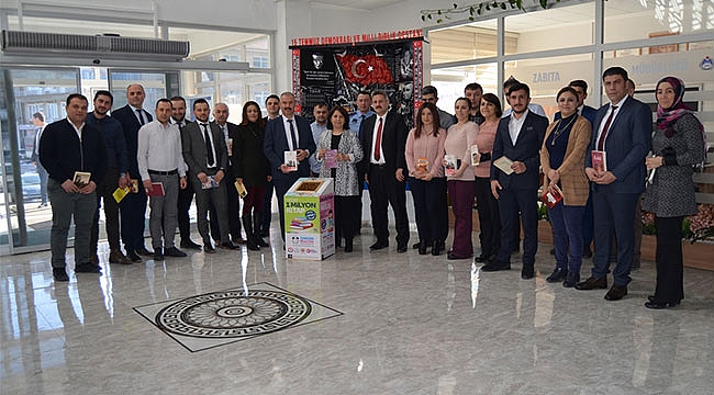 Bir destek de Ladik'ten