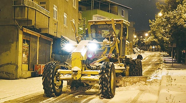 Büyükşehir’den kar seferberliği 