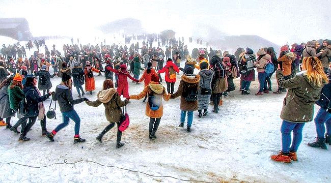 Çambaşı Yaylası'nda doğayla buluştular