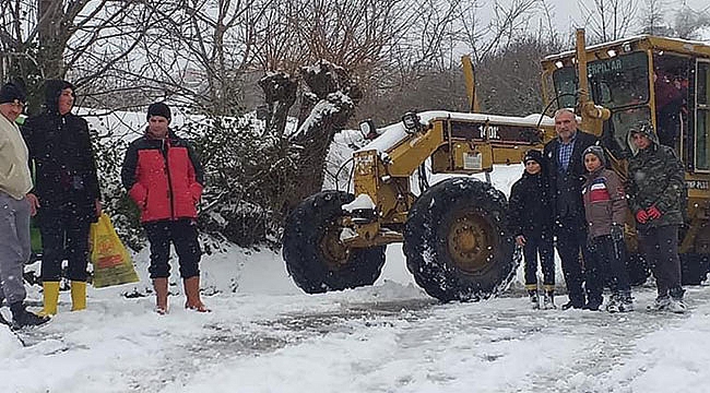 Canik’te ekipler sahada