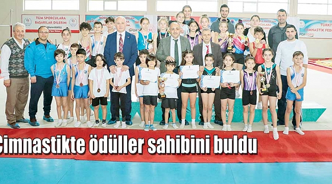 Cimnastikte ödüller sahibini buldu
