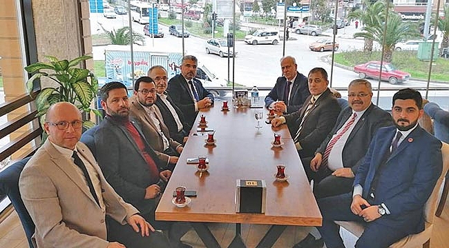 Cumhur İttifakı Samsun’da bir arada