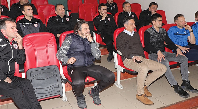 GENK ANTRENÖRLERİ SAMSUN'DA