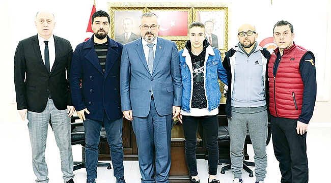 Kılıç, Mert Selçuk'a başarılar diledi