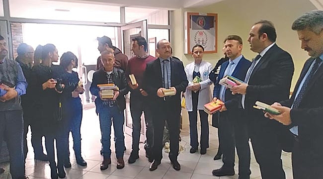 LADİK'TE KİTAP TOPLAMA KAMPANYASI