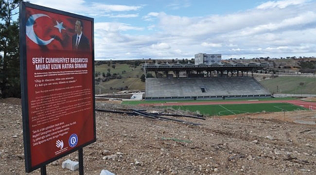 Şehit başsavcı için hatıra ormanı