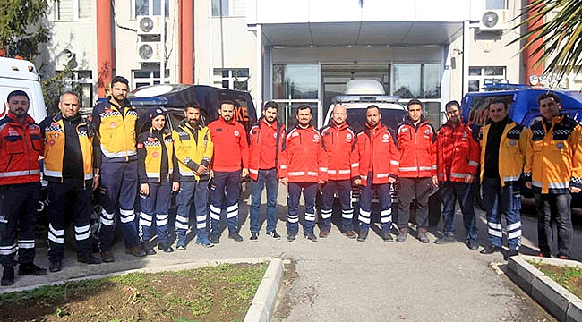 UMKE EKİBİ ‘KALPLERİNİ’ ELAZIĞ'DA BIRAKTI