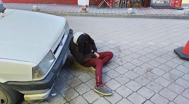 YİNE O KADIN YİNE KOLONYA!