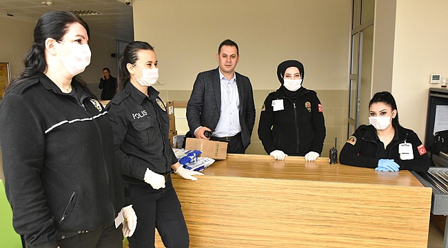 ADLİYEDE KORONA TEYAKKUZU