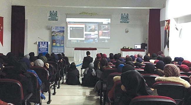 Atakum'da öğrenciler NASA'ya misafir oldu