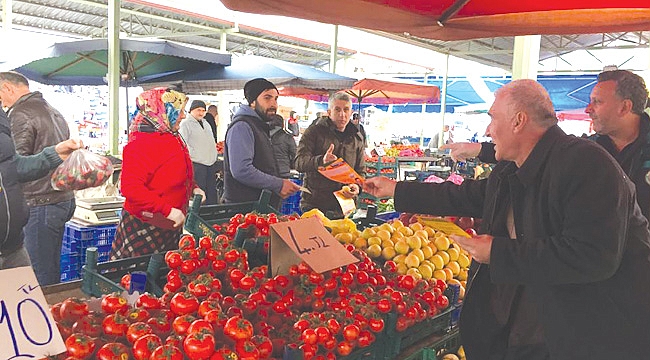 Ayvacık’ta virüse karşı broşürlü önlem
