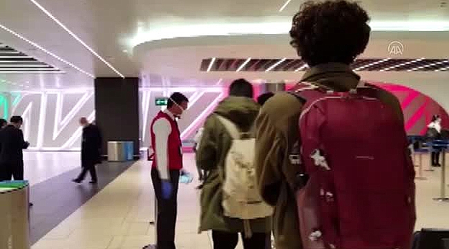 İtalya'dan gelen 188 öğrenci Kovid-19 önlemleri kapsamında Samsun'da yurda yerleştirildi