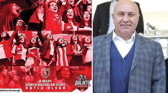 Kadınlar Günü’nü kutladılar