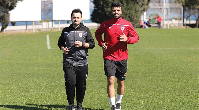 Muhsin sıkı çalışıyor