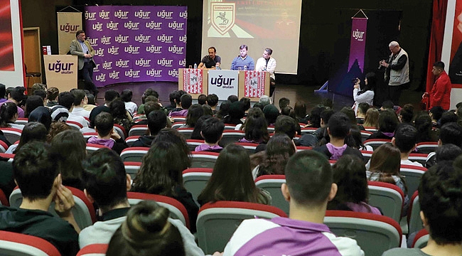 Öğrencilerle buluştular