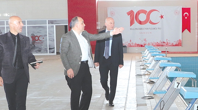 Olimpik havuzda inceleme