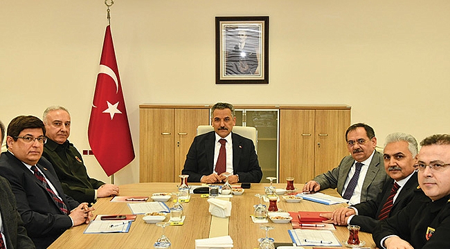 Samsun'da korona virüs toplantısı 