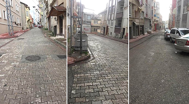 Samsun'da sokaklar bomboş kaldı